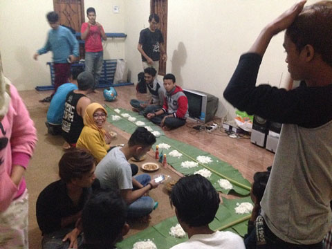 インドネシアの様子