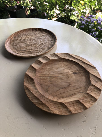 木の皿づくり（木工体験）