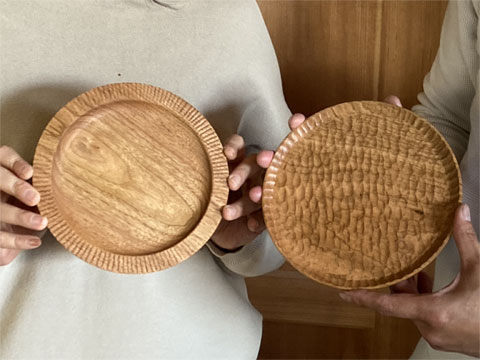 木工体験 木の皿を作ろう