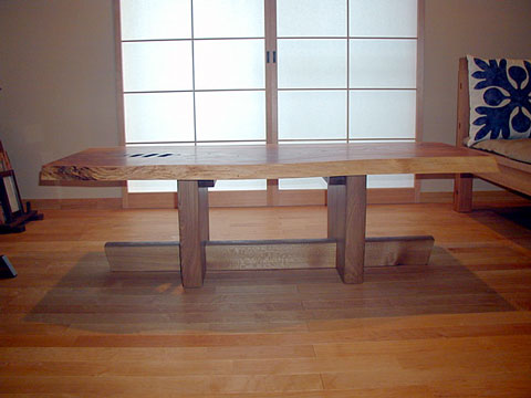 欅（ケヤキ） センターテーブル